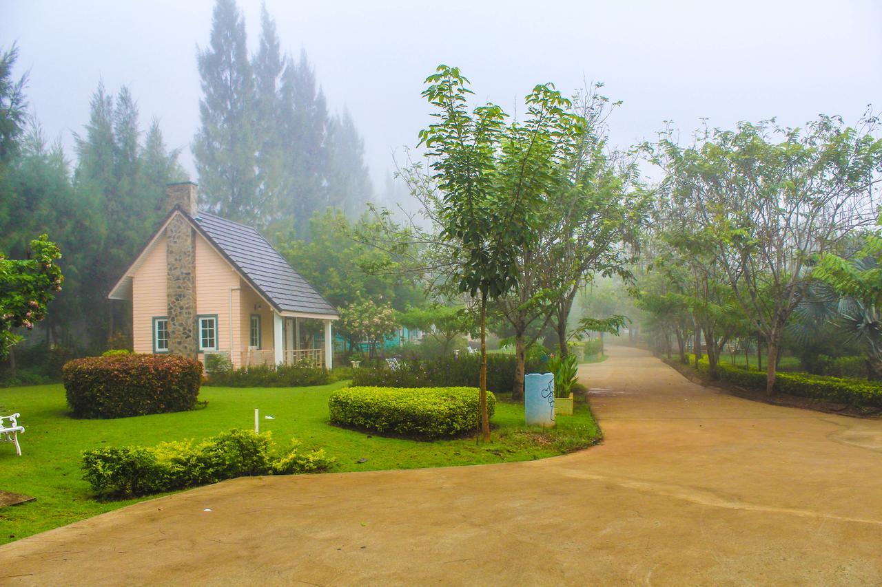 Cottages @ Hill Resort Mu Si Buitenkant foto